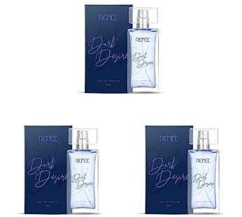 RENEE Eau De Parfum Dark Desire 50ml Premium Long Lasting Luxury Perfume Scent for All Occasions (Pack of 3)