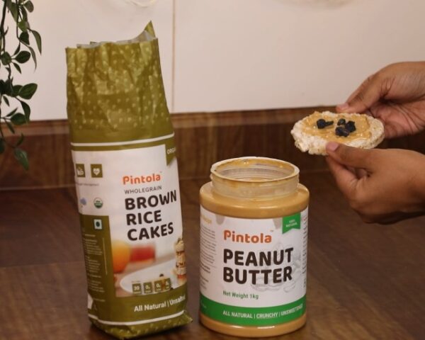 Pintola Organic Wholegrain Brown Rice Cakes (All Natural Unsalted) 125 g - Image 2
