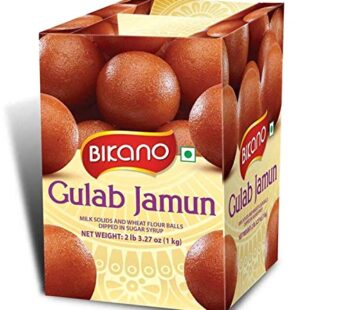 BIKano Gulab Jamun-1 Kg-Bikaneri Namkeen Indian Traditional Snacks & Sweet-No Preservatives-Sweets Gourmet Gift Box