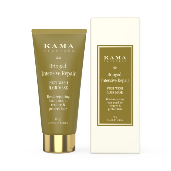 Kama Ayurveda Bringadi Intensive Repair Post-Wash Hair Mask 80 Gm - Image 6