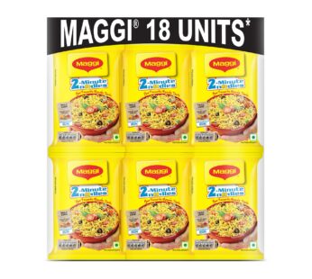 Maggi 2-Minute Noodles Masala 70 grams (pack of 18)