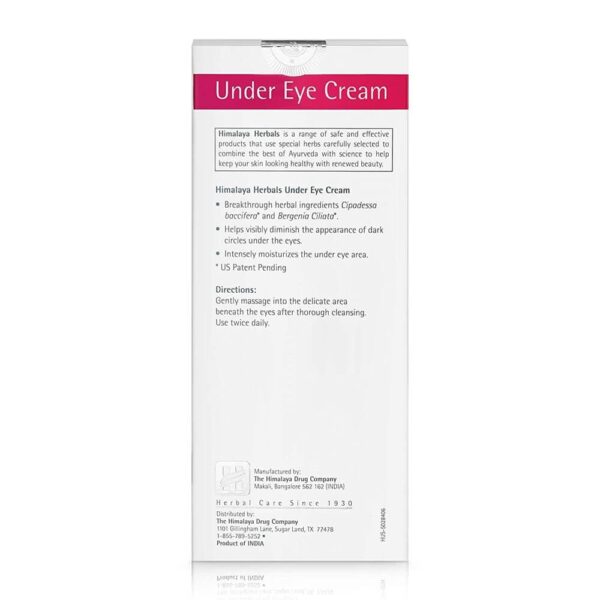 Himalaya Herbals Under Eye Cream -15 ml - Image 4