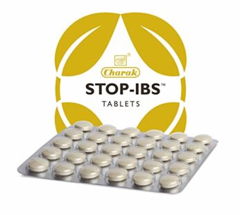 Charak Pharma Stop-IBS Tablet for Relief in Irritable Bowel Syndrome & Relieves Abdominal Gases | Contains Healing Herbs like Sunthi Bilva & Musta (30 tablets)