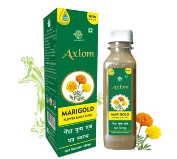 Axiom_Ayurveda Marigold Juice | Ayurvedic Juice | WHO-GLPGMP Certified Product | No Added Colour | No Added Sugar