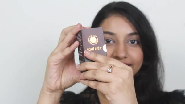 SoulTree Ayurvedic Pure Black Kajal - 100% Natural For Soothing & Cleansing effect 3 gm - Image 2