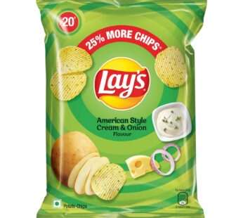 Lay’s Lays American Style Cream & Onion Flavour 52 Grams India